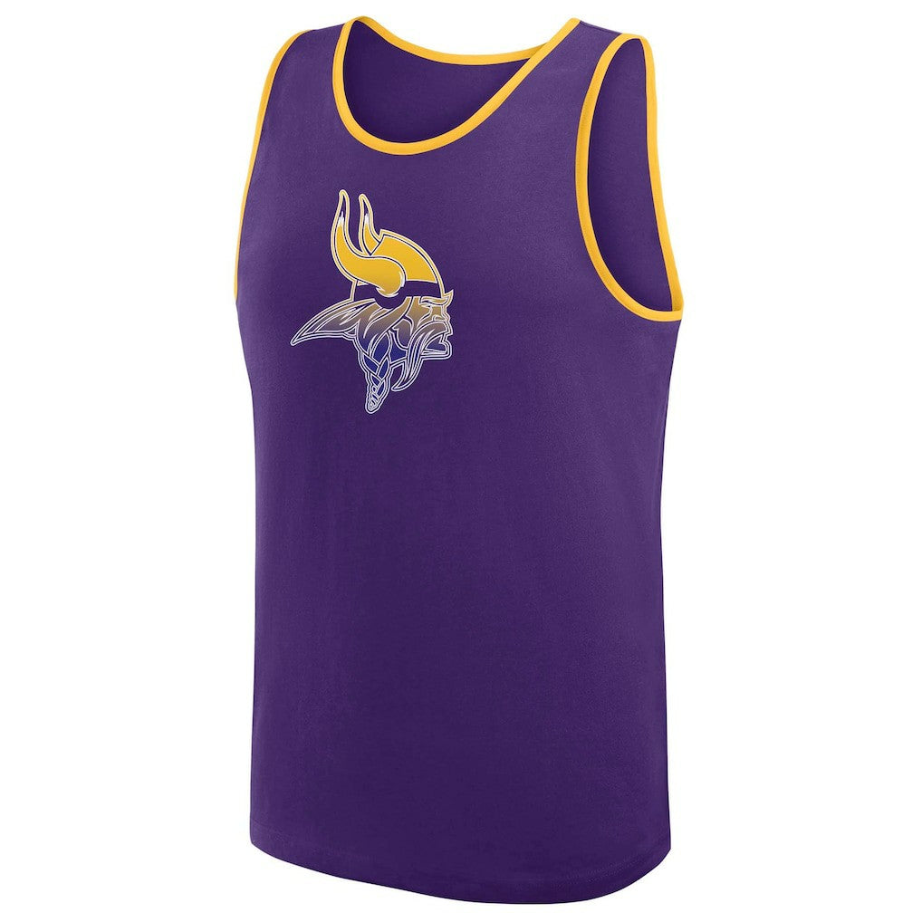 Minnesota Vikings Logo Athletic Unmatched Success Tank Top Purple - NFL