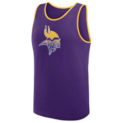 Minnesota Vikings Logo Athletic Unmatched Success Tank Top Purple - NFL