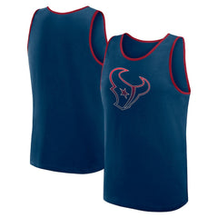 Houston Texans Logo Athletic Unmatched Success Tank Top Navy - NFL