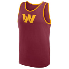 Washington Commanders Logo Athletic Unmatched Success Tank Top Burgundy - NFL
