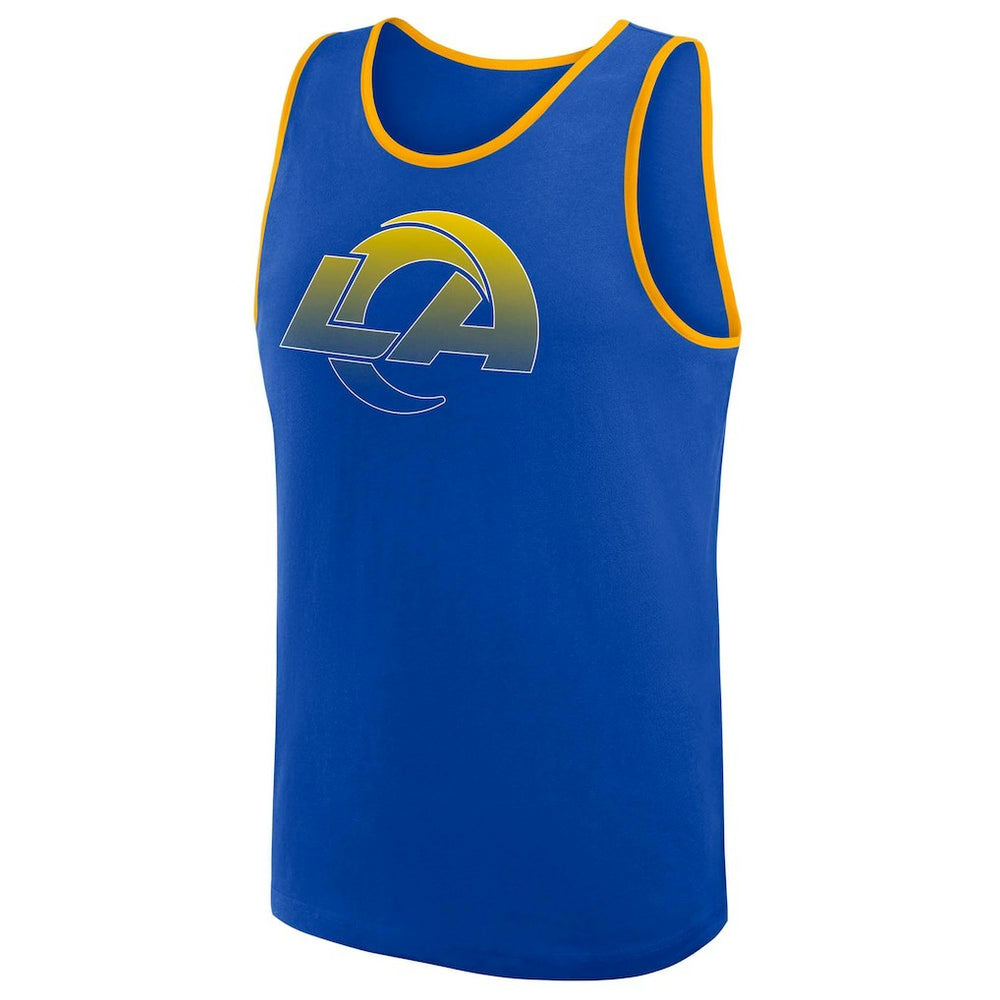 Los Angeles Rams Logo Athletic Unmatched Success Tank Top Royal - NFL