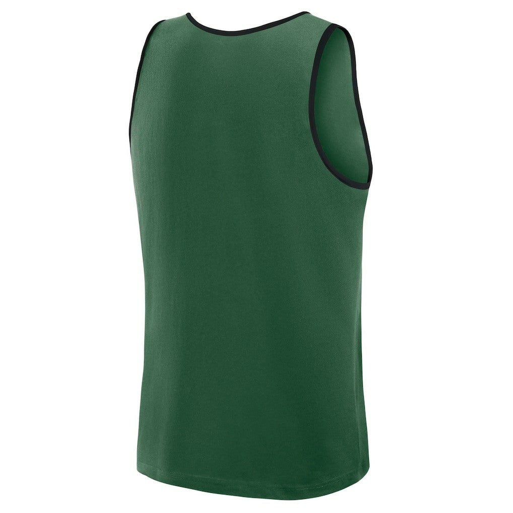 New York Jets Logo Athletic Unmatched Success Tank Top Green - NFL