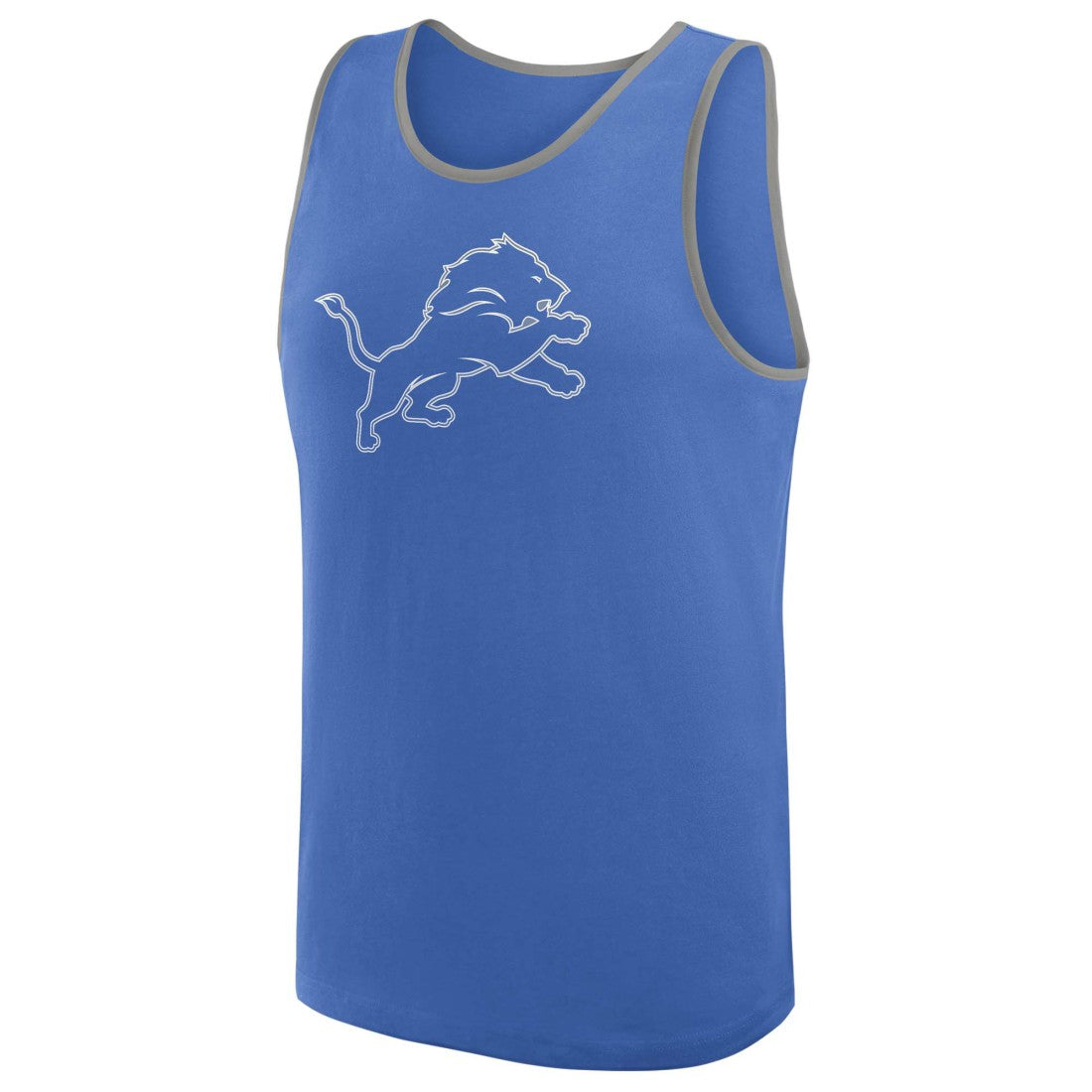 Detroit Lions Logo Athletic Unmatched Success Tank Top Blue - NFL