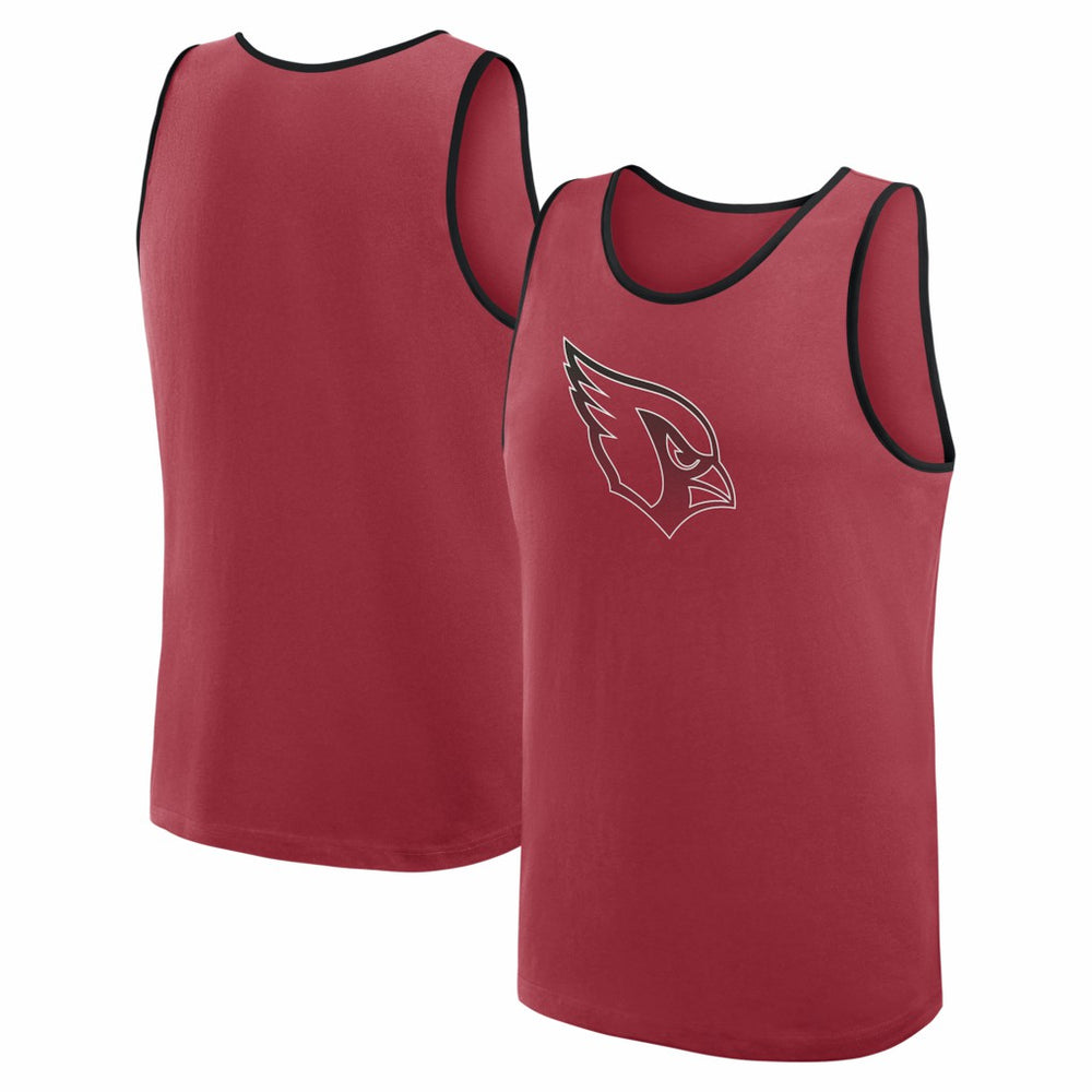 Arizona Cardinals Logo Athletic Unmatched Success Tank Top Cardinal - NFL
