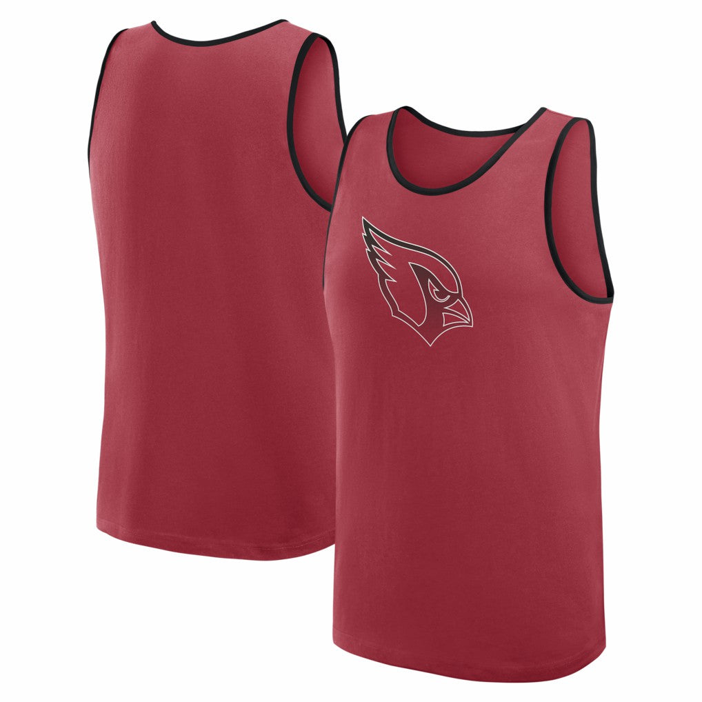 Arizona Cardinals Logo Athletic Unmatched Success Tank Top Cardinal - NFL