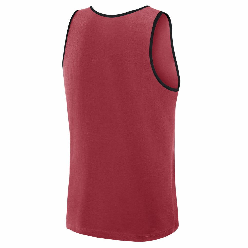 Arizona Cardinals Logo Athletic Unmatched Success Tank Top Cardinal - NFL