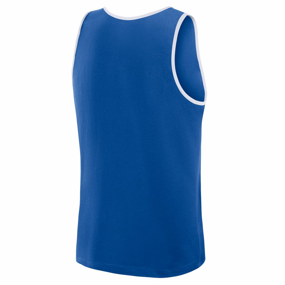 New York Giants Logo Athletic Unmatched Success Tank Top Royal - NFL