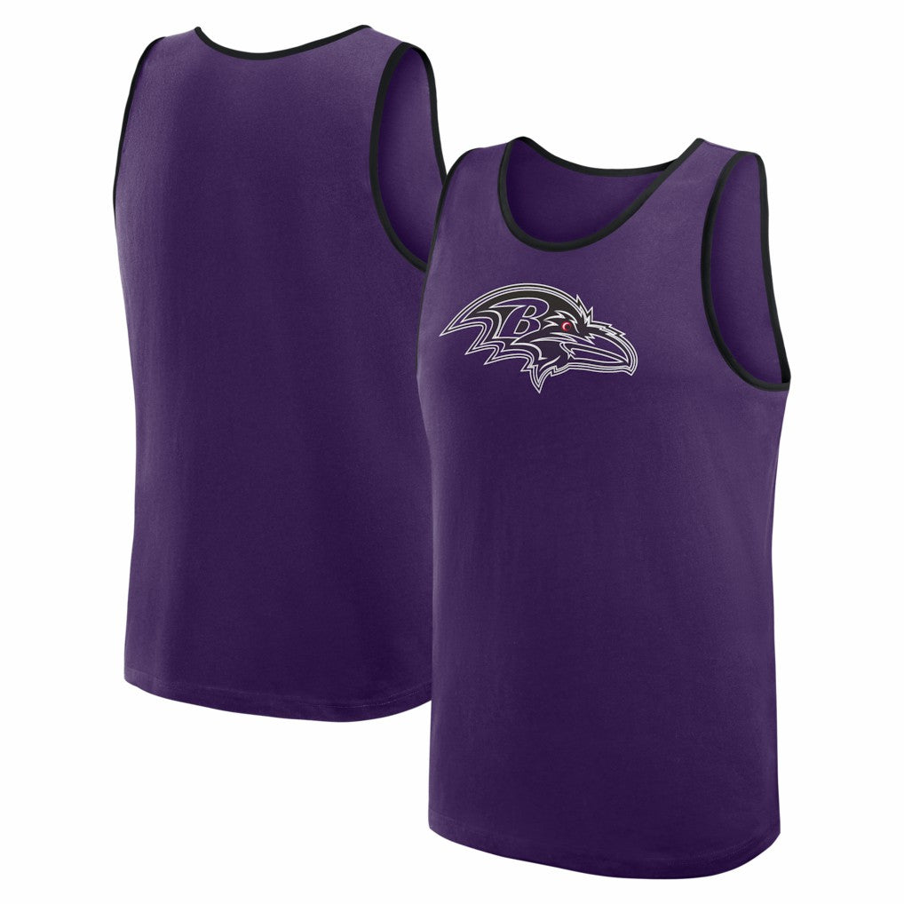 Baltimore Ravens Logo Athletic Unmatched Success Tank Top Purple - NFL