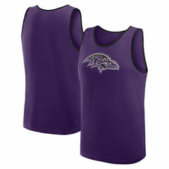Baltimore Ravens Logo Athletic Unmatched Success Tank Top Purple - NFL