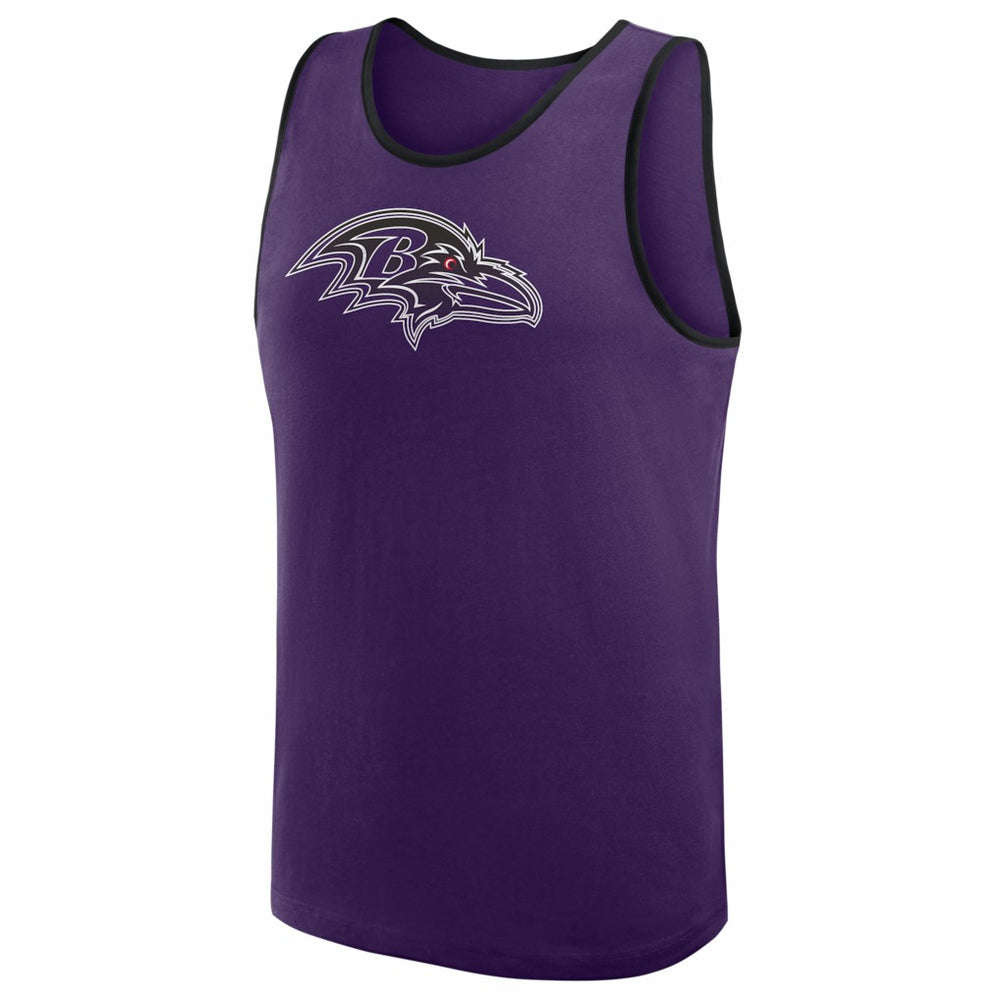 Baltimore Ravens Logo Athletic Unmatched Success Tank Top Purple - NFL