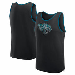 Jacksonville Jaguars Logo Athletic Unmatched Success Tank Top Black - NFL