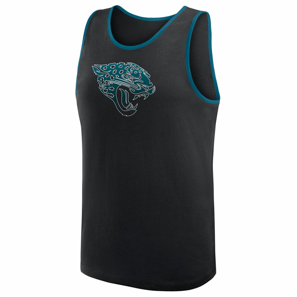 Jacksonville Jaguars Logo Athletic Unmatched Success Tank Top Black - NFL
