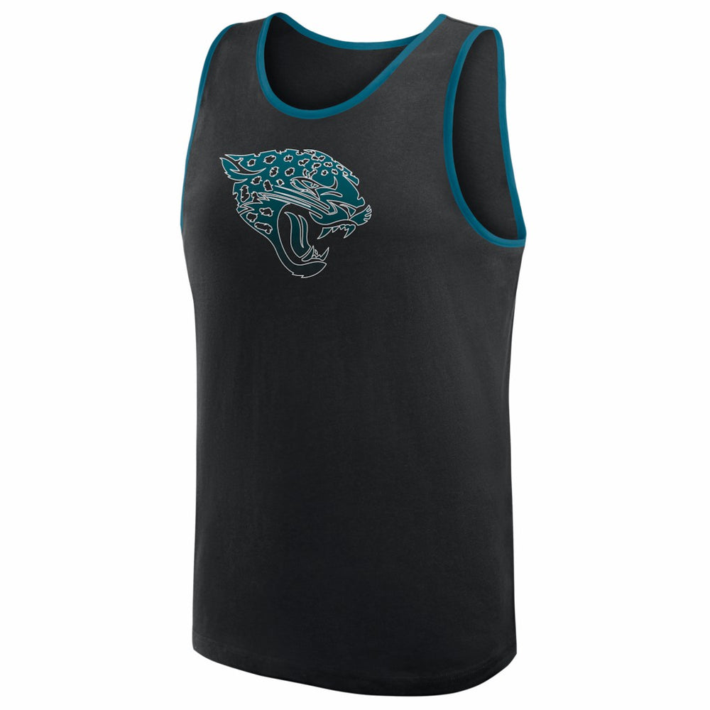 Jacksonville Jaguars Logo Athletic Unmatched Success Tank Top Black - NFL