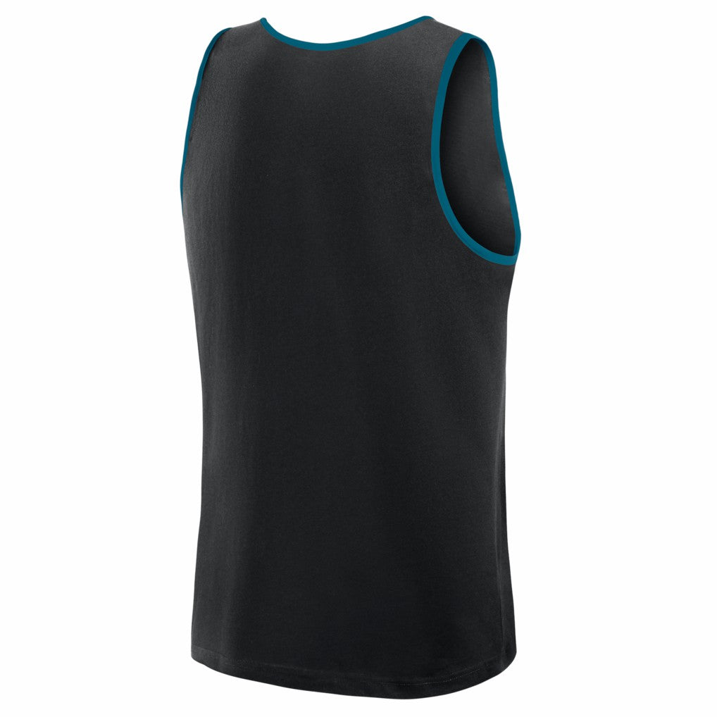 Jacksonville Jaguars Logo Athletic Unmatched Success Tank Top Black - NFL
