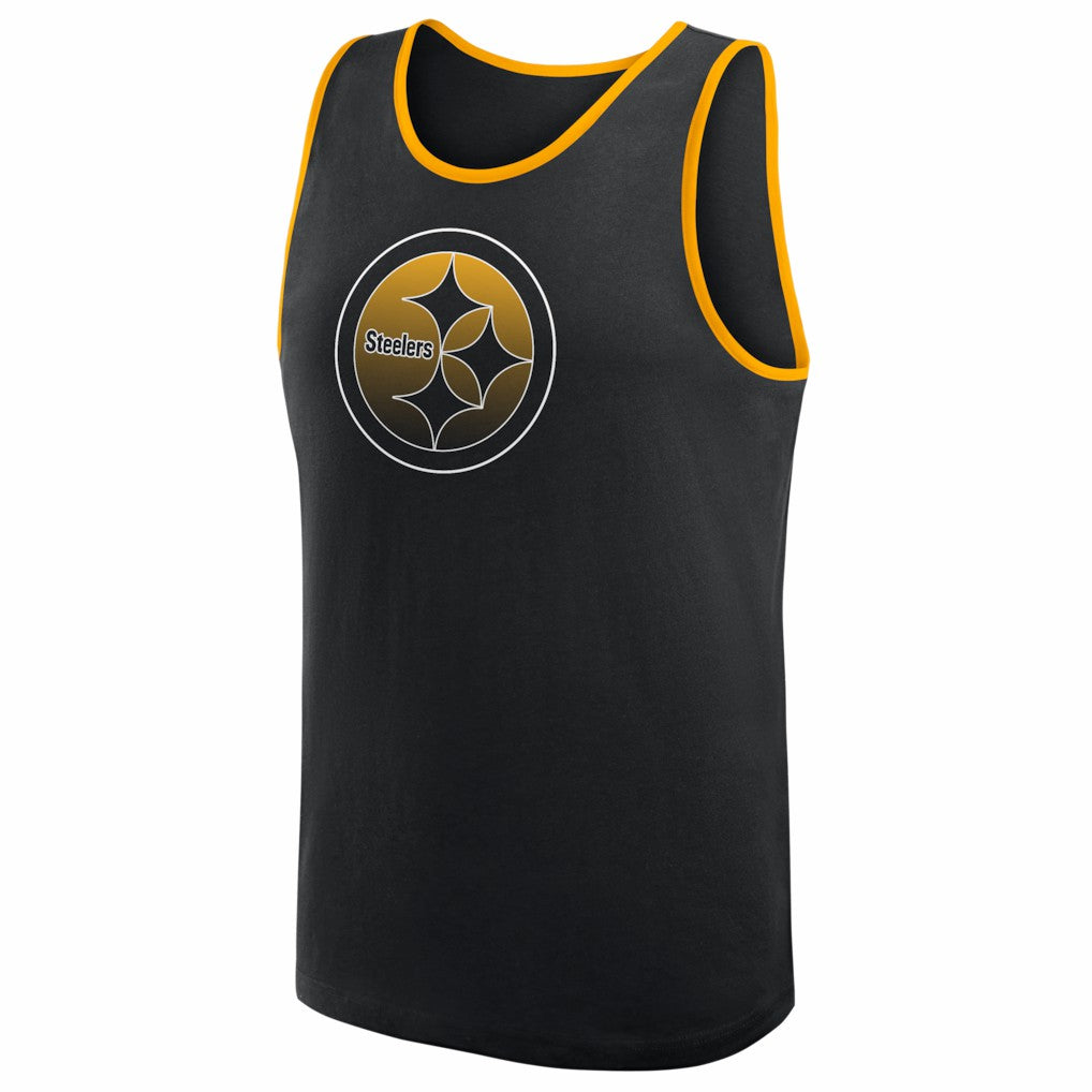 Pittsburgh Steelers Logo Athletic Unmatched Success Tank Top Black - NFL