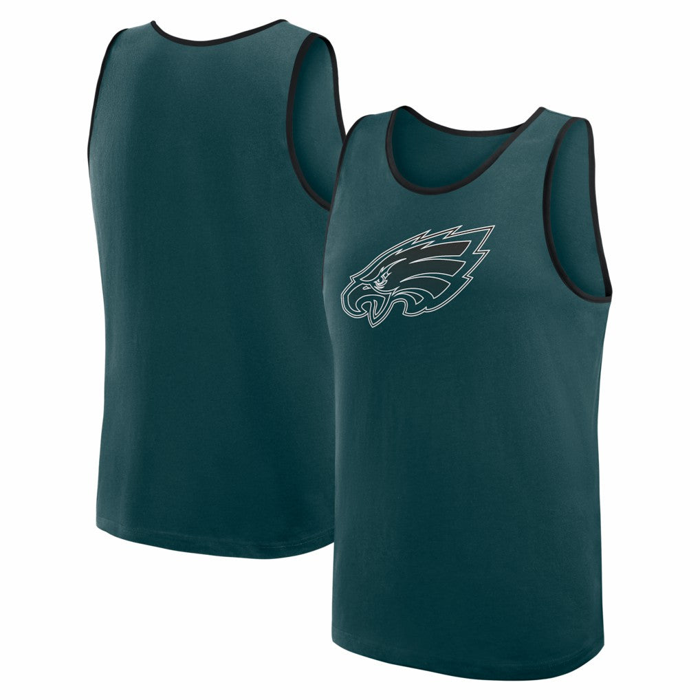 Philadelphia Eagles Logo Athletic Unmatched Success Tank Top Green - NFL