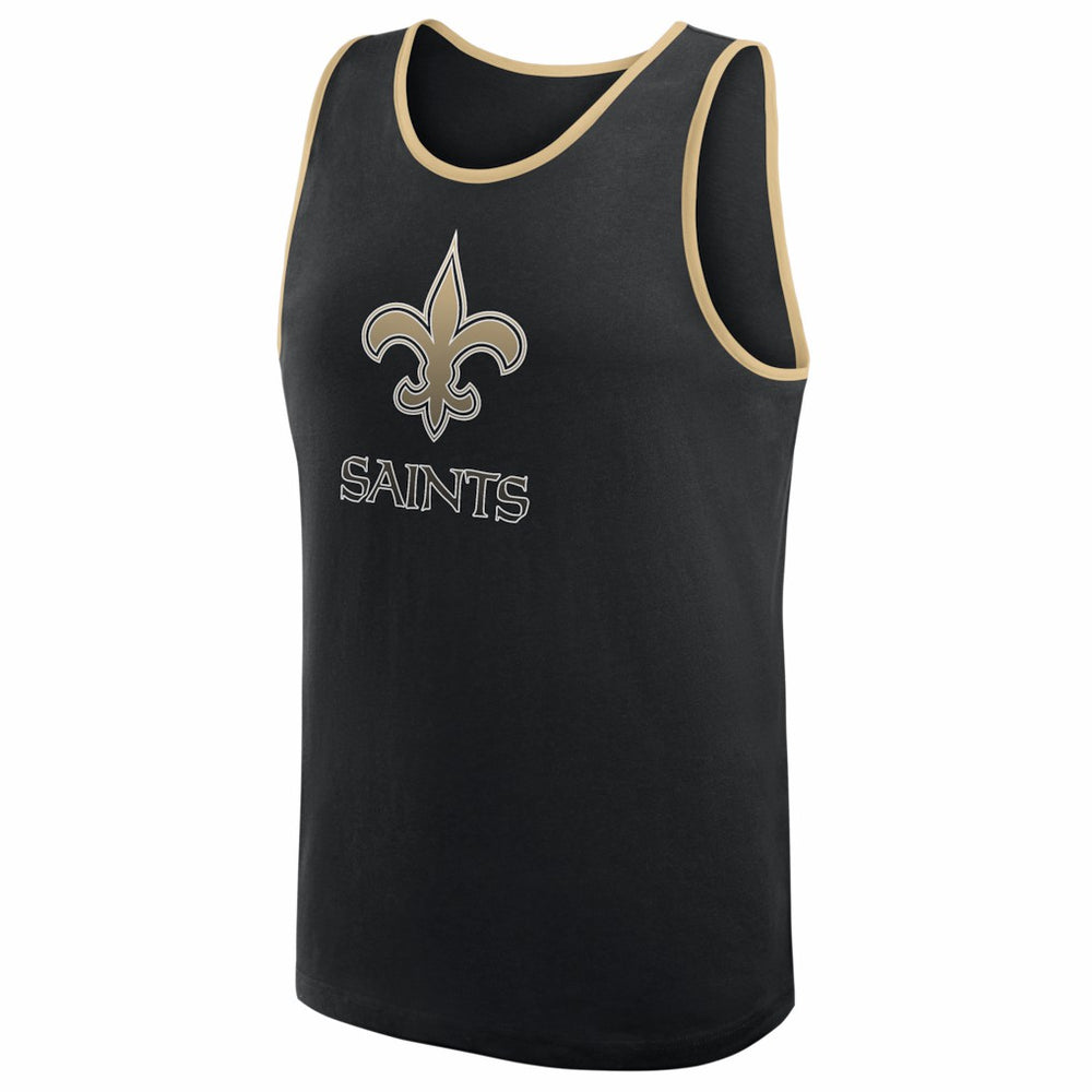 New Orleans Saints Logo Athletic Unmatched Success Tank Top Black - NFL