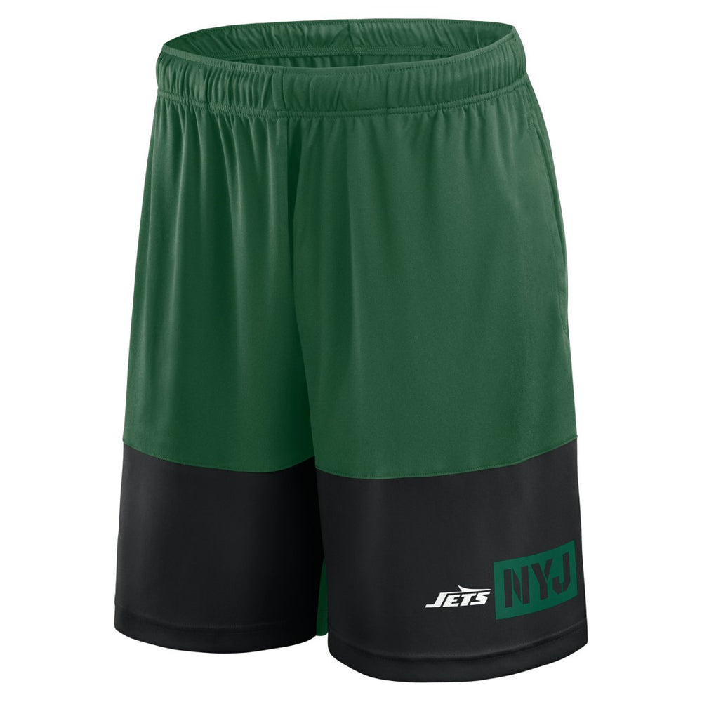 New York Jets Logo Athletic Best of the Best Shorts Green - NFL