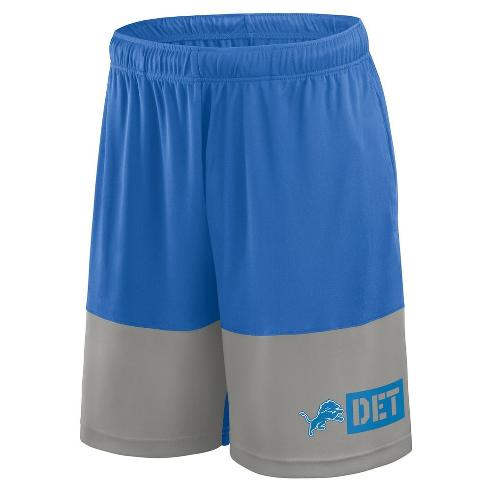 Detroit Lions Logo Athletic Best of the Best Shorts Blue - NFL