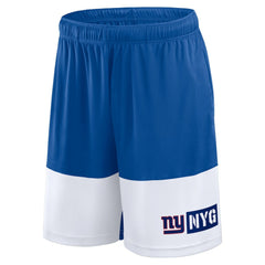 New York Giants Logo Athletic Best of the Best Shorts Royal - NFL