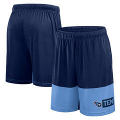Tennessee Titans Logo Athletic Best of the Best Shorts Navy - NFL