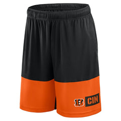 Cincinnati Bengals Logo Athletic Best of the Best Shorts Black - NFL