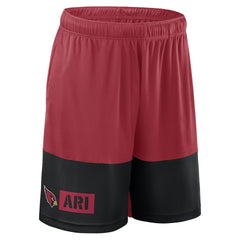 Arizona Cardinals Logo Athletic Best of the Best Shorts Cardinal - NFL