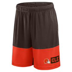 Cleveland Browns Logo Athletic Best of the Best Shorts Brown - NFL