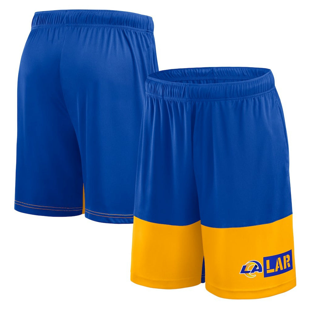 Los Angeles Rams Logo Athletic Best of the Best Shorts Royal - NFL
