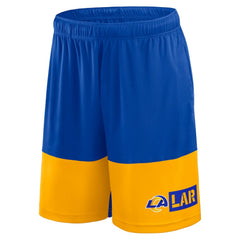 Los Angeles Rams Logo Athletic Best of the Best Shorts Royal - NFL