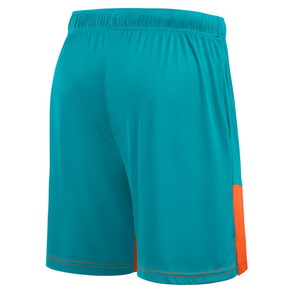 Miami Dolphins Logo Athletic Best of the Best Shorts Aqua - NFL