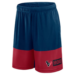 Houston Texans Logo Athletic Best of the Best Shorts Navy - NFL