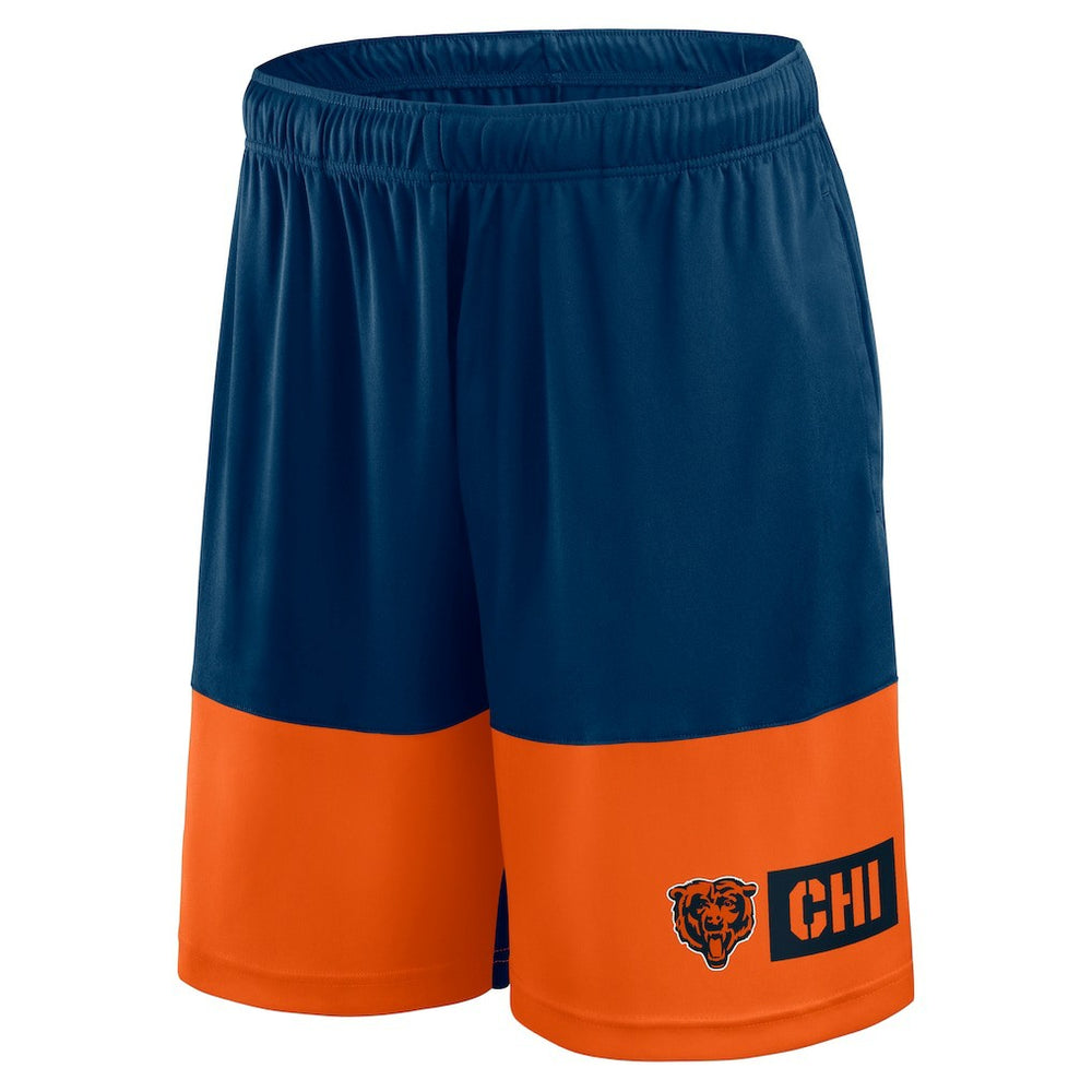 Chicago Bears Logo Athletic Best of the Best Shorts Navy - NFL