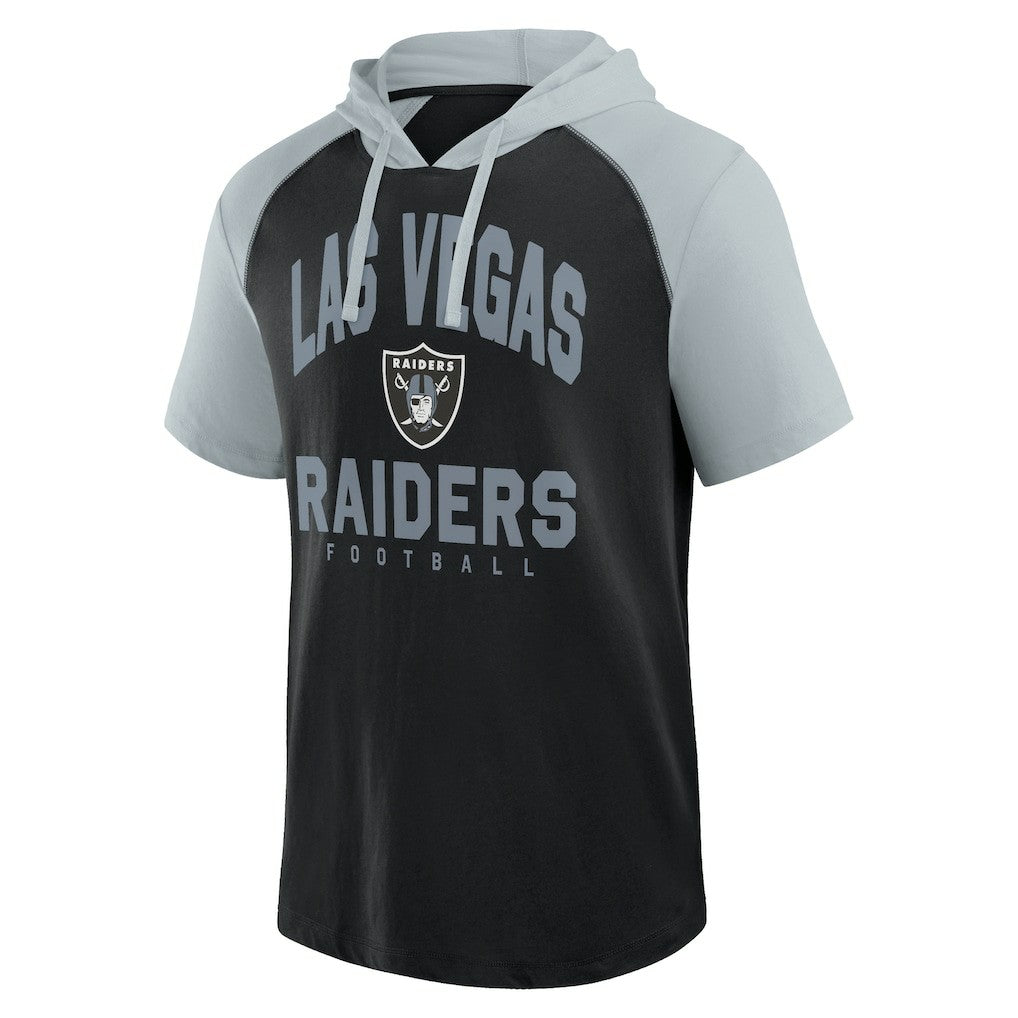 Las Vegas Raiders Logo Athletic Prime Hoodie T-Shirt Black - NFL