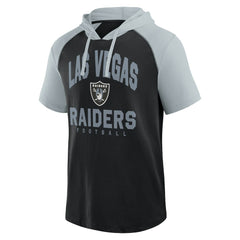 Las Vegas Raiders Logo Athletic Prime Hoodie T-Shirt Black - NFL