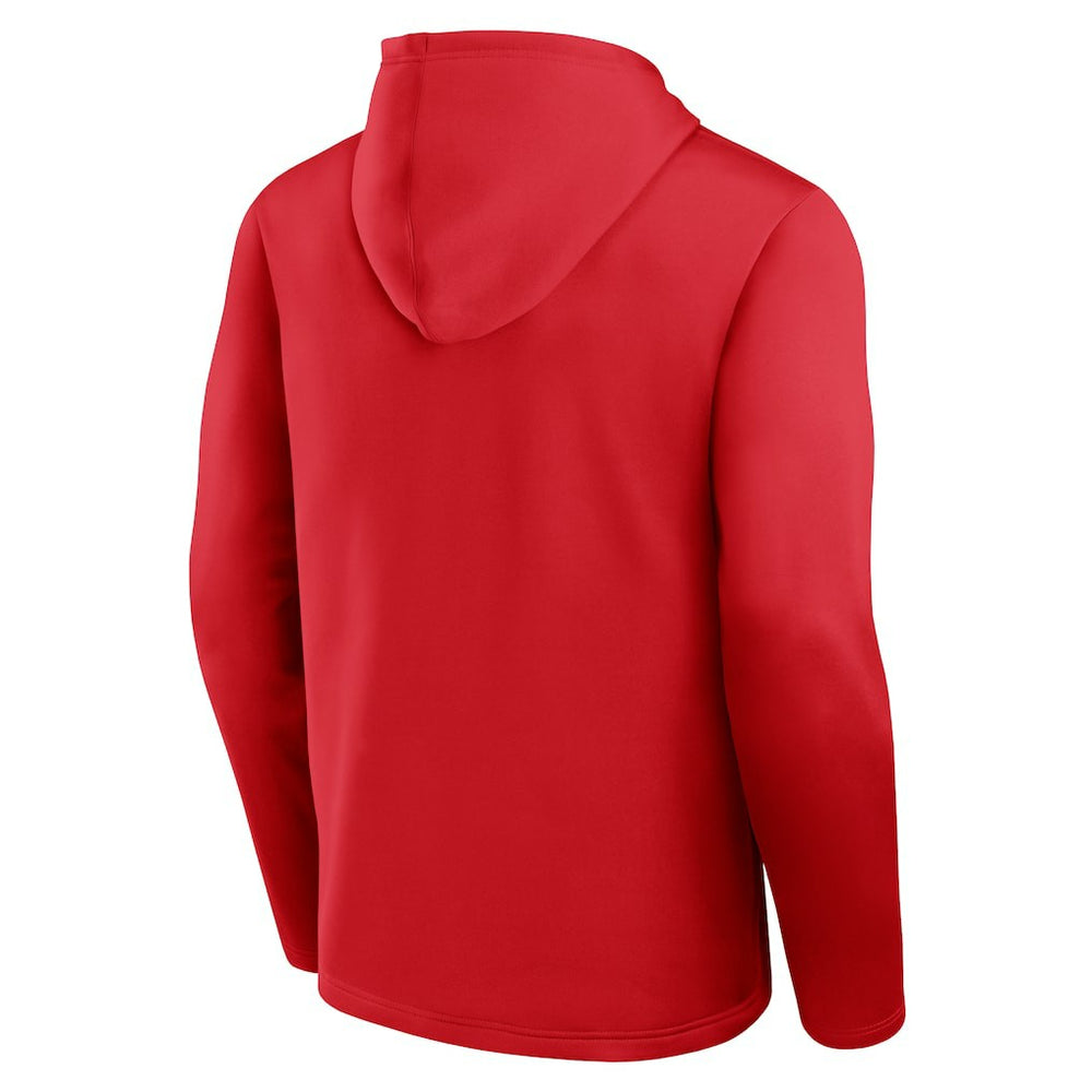 Kansas City Chiefs Logo Athletic Head Start Pullover Hoodie Red - NFL