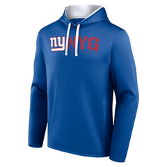 New York Giants Logo Athletic Head Start Pullover Hoodie Royal - NFL