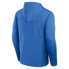 Los Angeles Chargers Logo Athletic Head Start Pullover Hoodie Powder Blue - NFL