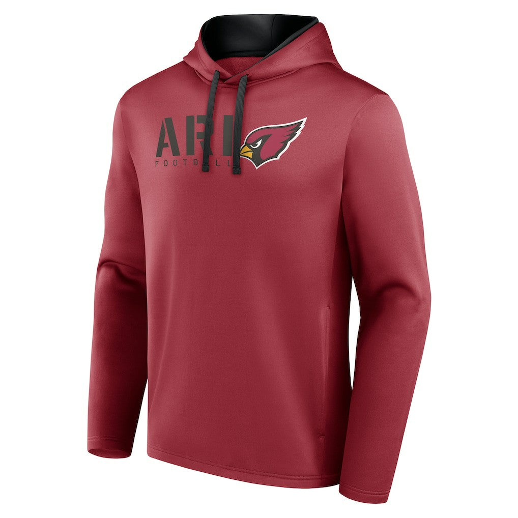 Arizona Cardinals Logo Athletic Head Start Pullover Hoodie Cardinal - NFL