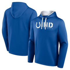 Indianapolis Colts Logo Athletic Head Start Pullover Hoodie Royal - NFL