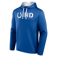 Indianapolis Colts Logo Athletic Head Start Pullover Hoodie Royal - NFL