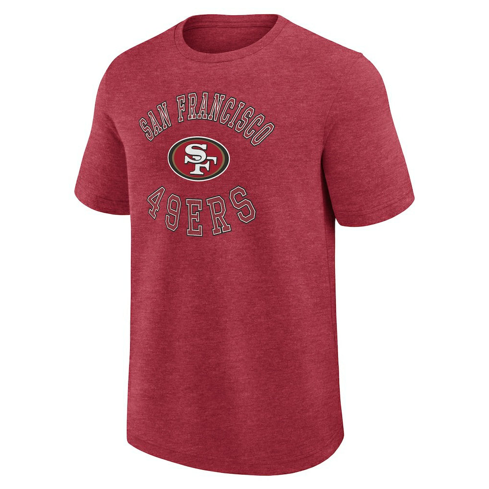 San Francisco 49ers Logo Athletic Success T-Shirt Scarlet - NFL