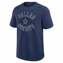 Dallas Cowboys Logo Athletic Success T-Shirt Heather Navy - NFL