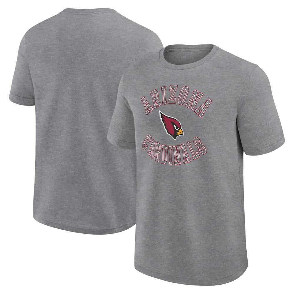 Arizona Cardinals Logo Athletic Success T-Shirt Heather Gray - NFL
