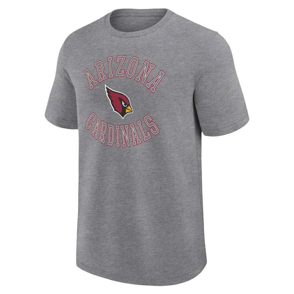 Arizona Cardinals Logo Athletic Success T-Shirt Heather Gray - NFL