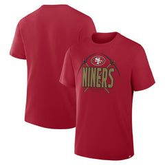 San Francisco 49ers Hometown True Favorite T-Shirt Scarlet - Fanatics