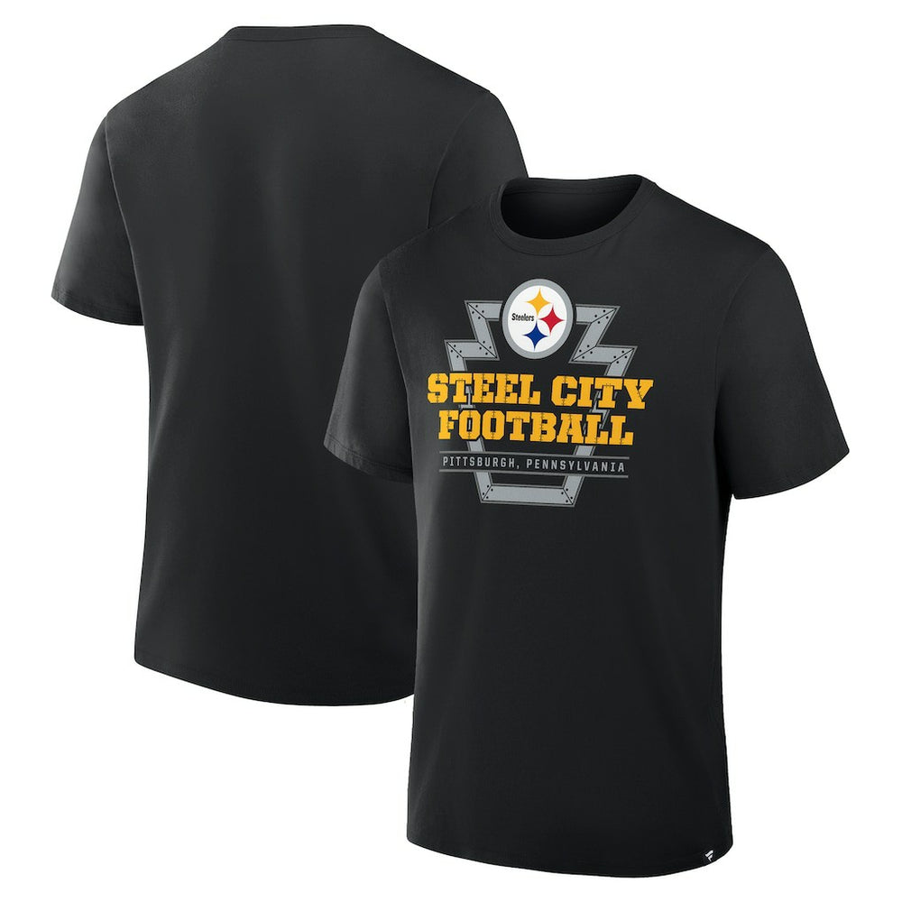 Pittsburgh Steelers Hometown True Favorite T-Shirt Black - Fanatics