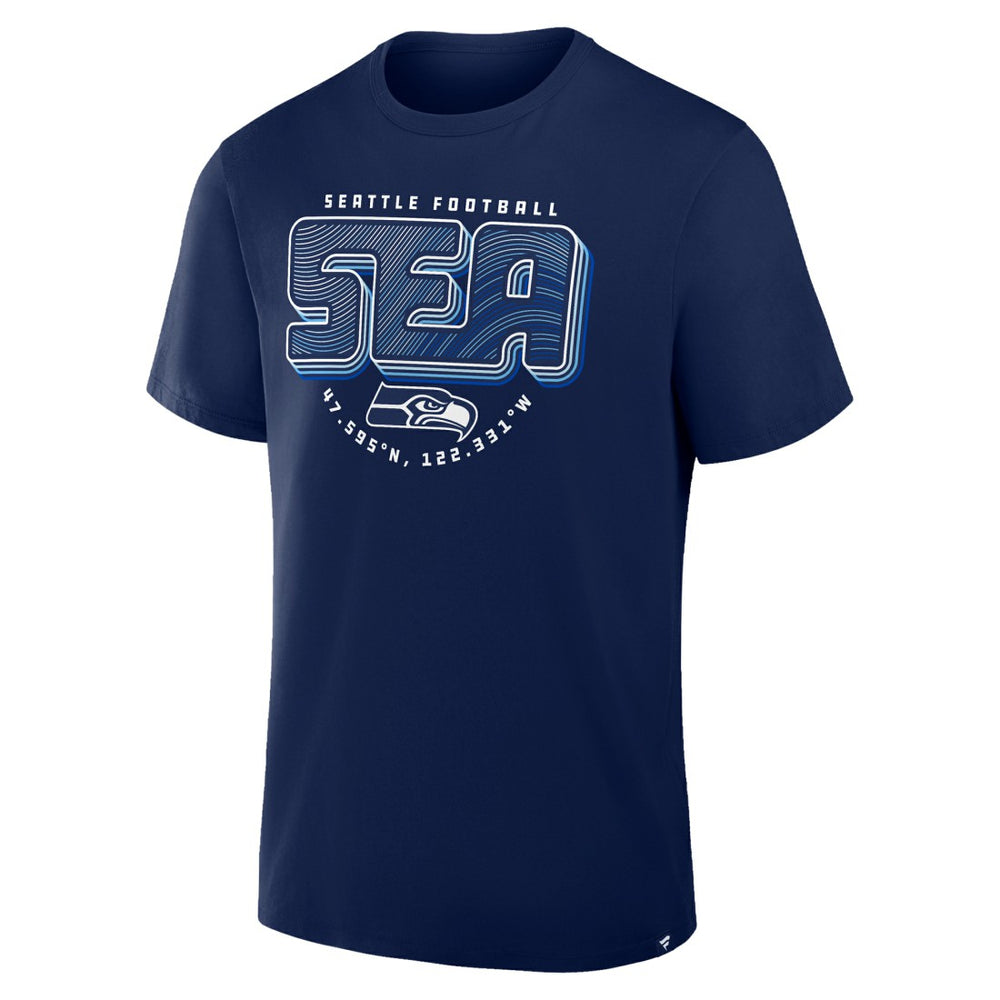 Seattle Seahawks Hometown True Favorite T-Shirt College Navy - Fanatics