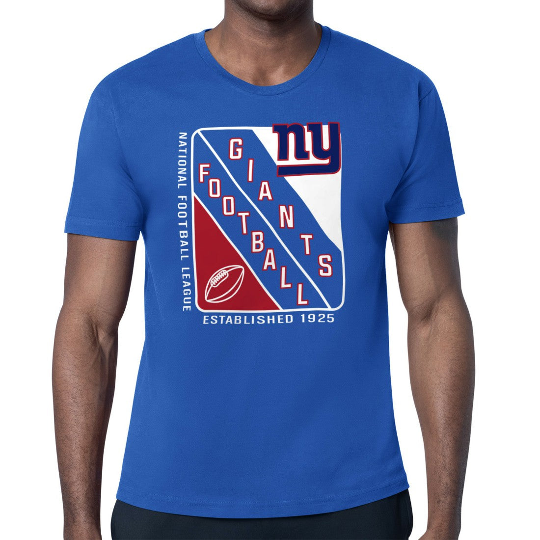 New York Giants Starter Shield Logo T-Shirt Royal - NFL
