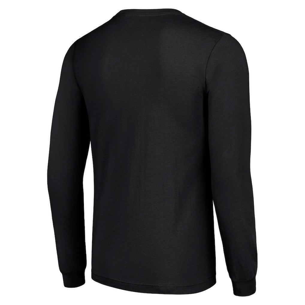 Pittsburgh Steelers Starter Shield Logo Long Sleeve T-Shirt Black - NFL